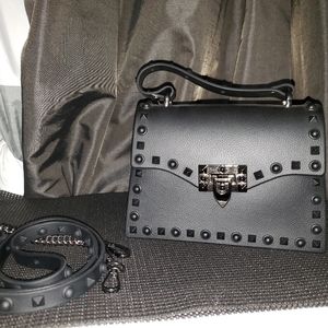 New crossbody bag with studs